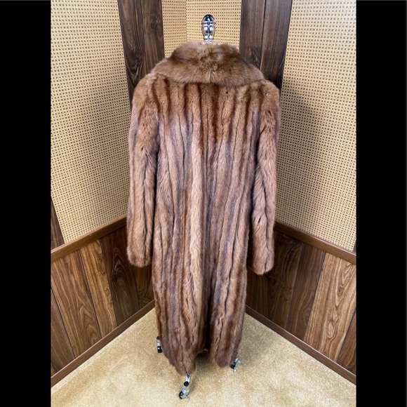 Vintage Maximilian Full Length Russian Sable Fur Coat Large - Picture 5 of 12